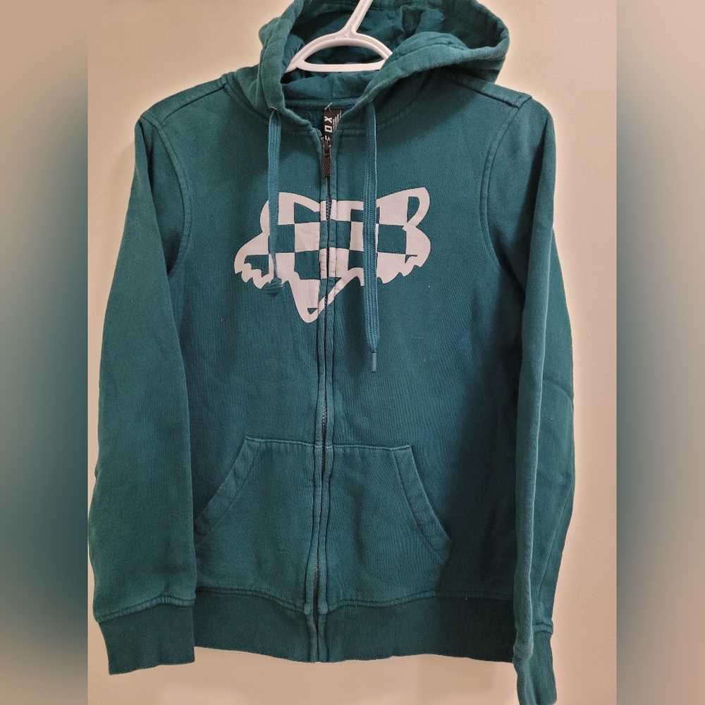 FOX Zip-Up  WOMENS Hoodie - Picture 2 of 4